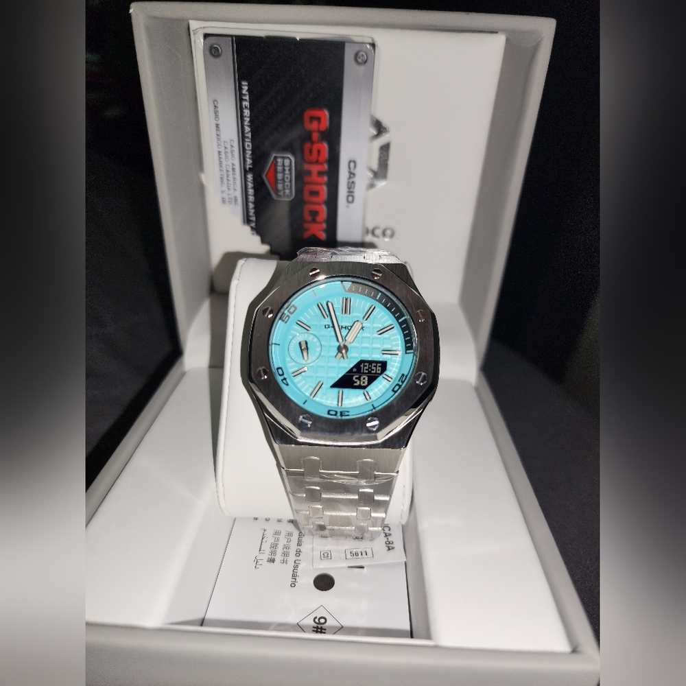 G shock MOD Tiffany Blue